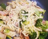 簡単☆エリンギとそら豆のバターチーズ☆作り方6写真
