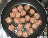 肉団子の中華風煮もの♪簡単作り方6写真