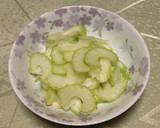 鶏皮とセロリの和え物☆サラダ風作り方3写真
