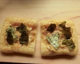 トースターで簡単★油揚げのネギみそ焼き作り方2写真