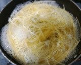 トマトと鶏肉の和風ジェノベーゼ冷製パスタ作り方1写真