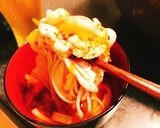 俺の大好きな豚しゃぶ&つけ蕎麦うどん作り方6写真