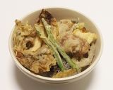 ビタミンDを摂る!いわしとキノコの天丼作り方7写真