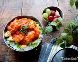 エビチリ玉のっけ丼弁当♡作り方8写真