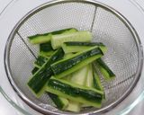 胡瓜とざーさいの中華風漬物作り方3写真