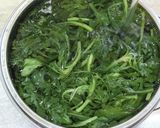 市販のごまみそで簡単♪春菊のごま和え作り方4写真