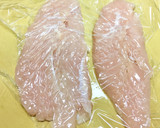 トースターで鶏ささみ柚子胡椒マヨ焼き作り方1写真