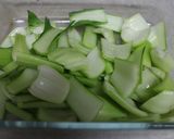 レンジで簡単♪青梗菜と塩昆布のナムル作り方1写真