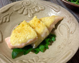 トースターで鶏ささみ柚子胡椒マヨ焼き作り方5写真