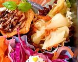 ♡ビーフンでアイスクリーム弁当　６月弁当作り方8写真