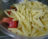 夏バテに冷製ペンネ トマトモッツァレラ作り方8写真