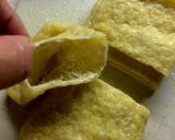 納豆を入れた油揚げ焼き作り方1写真