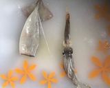 イカと豆腐の煮物作り方1写真