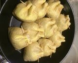 納豆を入れた油揚げ焼き作り方3写真