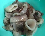 イカと豆腐の煮物作り方3写真