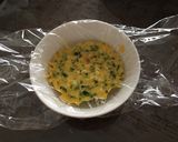 離乳食後期☆レンチン豆腐入りたまごやき作り方2写真
