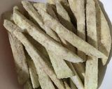 茄子フレンチフライ、グリーンバナナの粉作り方3写真