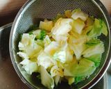 何かと使えて便利。キャベツの下茹で。作り方3写真