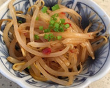 簡単！モヤシのピリ辛 豆板醤和え作り方3写真