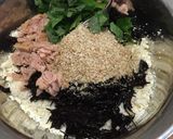 糖質制限的生おからひじきサラダ作り方2写真