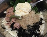 糖質制限的生おからひじきサラダ作り方3写真
