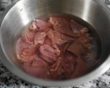 鶏レバーとニラの香味漬け作り方1写真