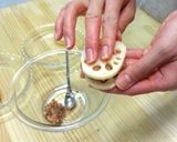 れんこんのはさみ焼き作り方2写真
