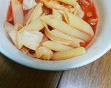 野菜ジュースでミネストローネ風スープ作り方7写真