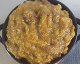 焼きカレーハンバーグ作り方4写真