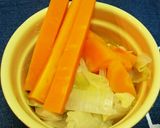 離乳食後期～野菜スープ♪手づかみ野菜も！作り方7写真