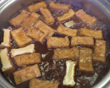 しろ菜 と厚揚げの煮物作り方5写真