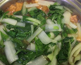 しろ菜 と厚揚げの煮物作り方6写真