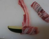 ピリ辛♪なすとズッキーニの肉巻き焼き作り方2写真