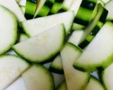 簡単!絶品!ズッキーニのニンニク醤油炒め作り方1写真