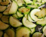 簡単!絶品!ズッキーニのニンニク醤油炒め作り方3写真