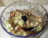 鶏ムネ肉から作る食べ応え十分な鶏つくね作り方5写真