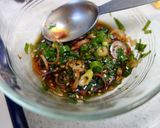 ゆで豚と茄子のミルフィーユ 香味ソース作り方3写真