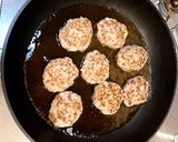 離乳食 麺つゆで簡単 煮込みハンバーグ作り方5写真