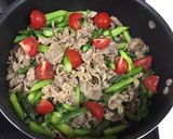 牛肉アスパラ炒め作り方4写真