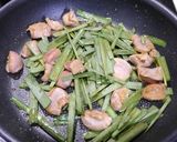 簡単！砂肝とニラのレバニラ風味炒め作り方4写真