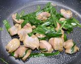 簡単！砂肝とニラのレバニラ風味炒め作り方5写真