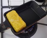 味付けいらず！明太子チーズin卵焼き作り方4写真