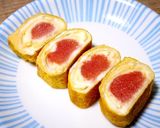 味付けいらず！明太子チーズin卵焼き作り方5写真