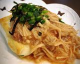えのきとたらこバターのお豆腐ステーキ♡作り方5写真