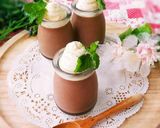 バレンタインに♥材料3つ濃厚チョコプリン作り方4写真