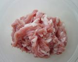 なすと豚肉、玉ねぎのピリ辛味噌炒め。作り方3写真