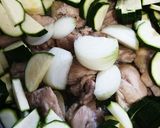 鶏肉とズッキーニ炒め作り方5写真