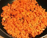 冷食でパリパリチキンライスのピザ風チーズ作り方3写真