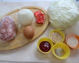揚げないロールキャベツフライ作り方1写真