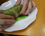 揚げないロールキャベツフライ作り方7写真